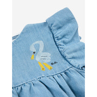 Bobo Choses Pelican Ruffle Woven Baby Dress