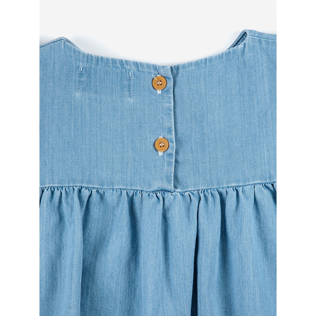 Bobo Choses Pelican Ruffle Woven Baby Dress