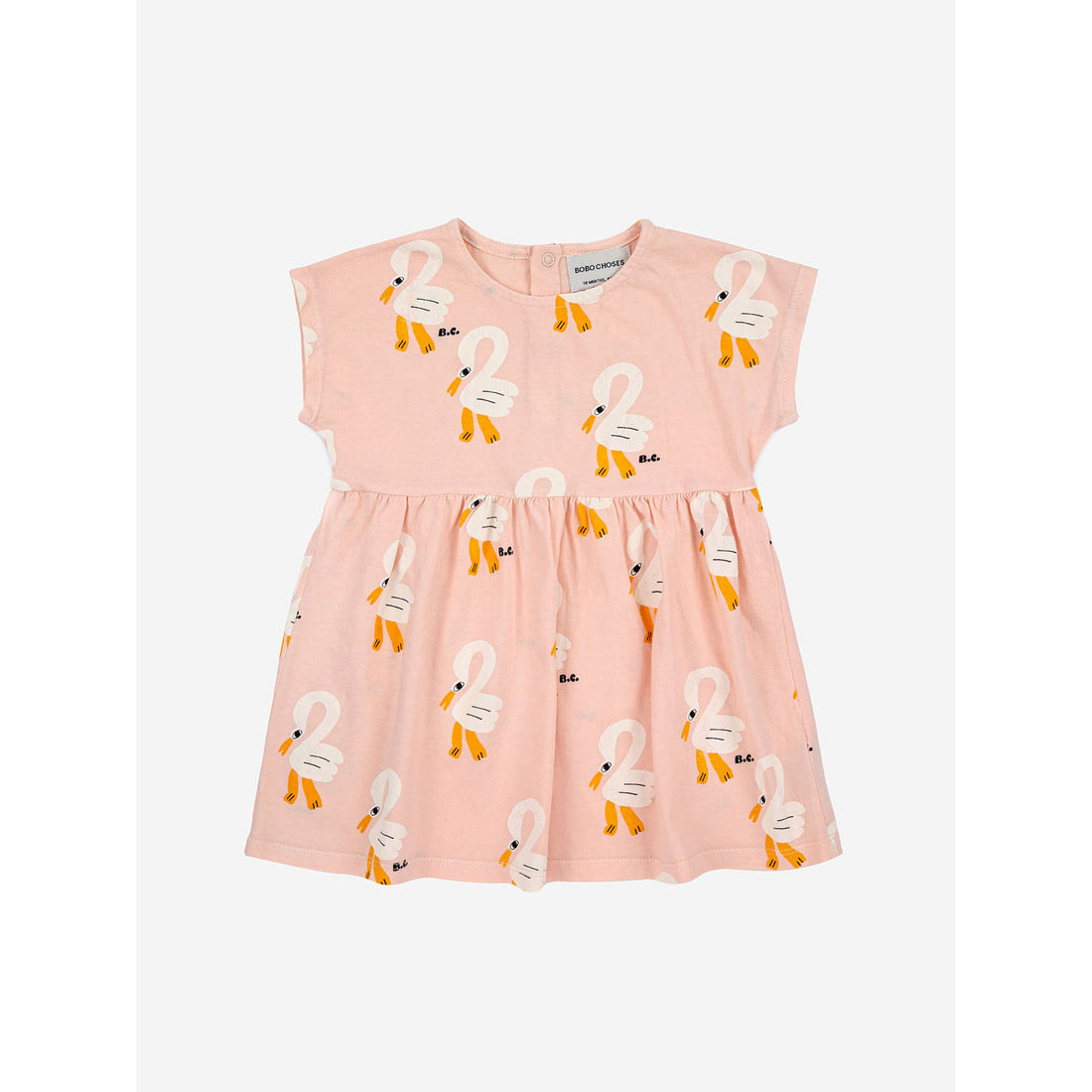 Bobo Choses Pelican All Over Baby Dress