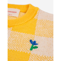 Bobo Choses Vichy Knitted Cardigan