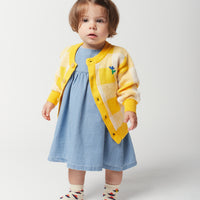 Bobo Choses Vichy Knitted Cardigan