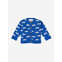 Bobo Choses Waves All Over Cardigan