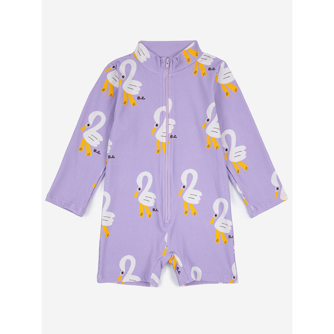 Bobo Choses Pelican All Over Swim Playsuit