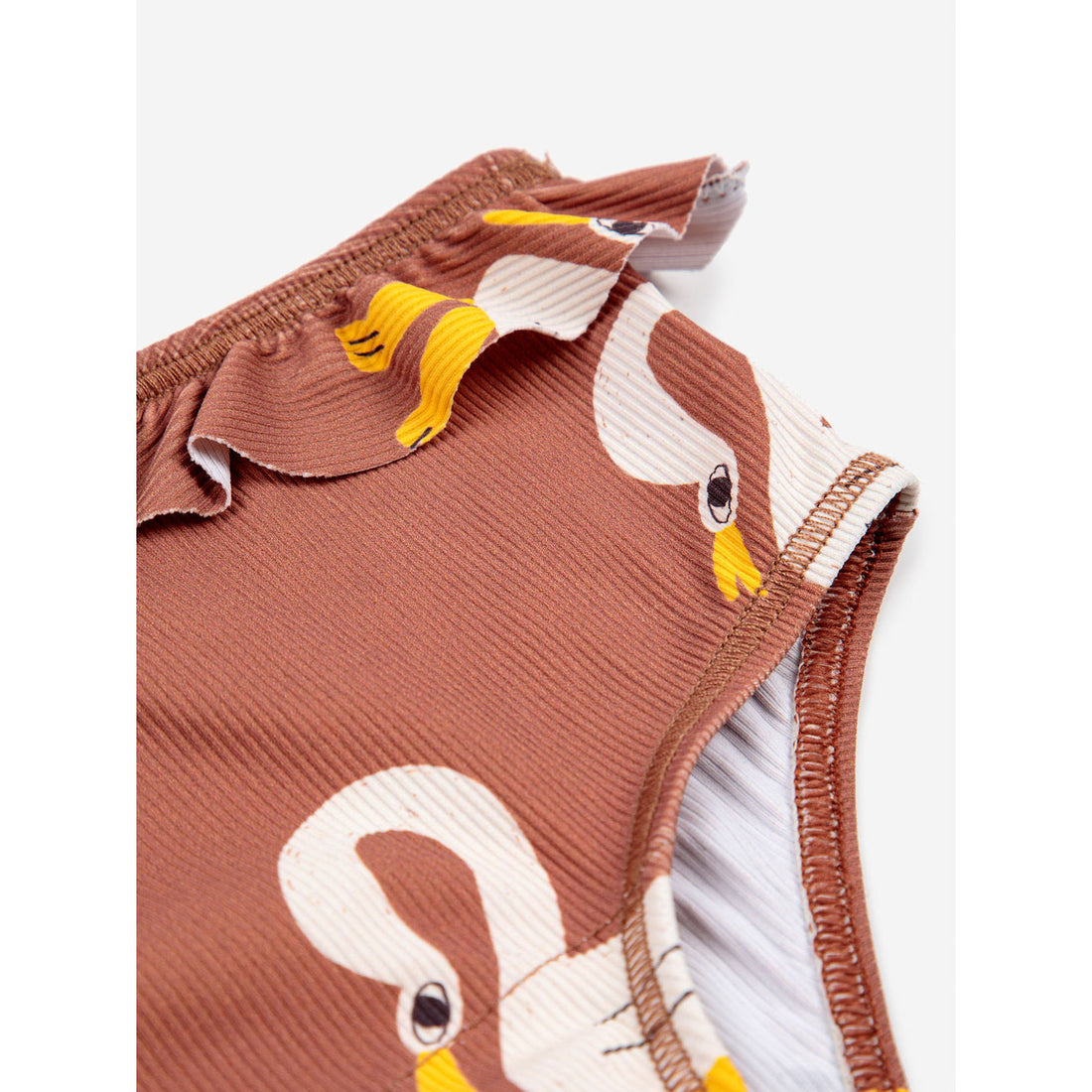 Bobo Choses Pelican All Over Swim Ruffle Culotte