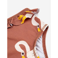 Bobo Choses Pelican All Over Swim Ruffle Culotte
