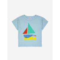 Bobo Choses Multicolor Sail Boat T-Shirt