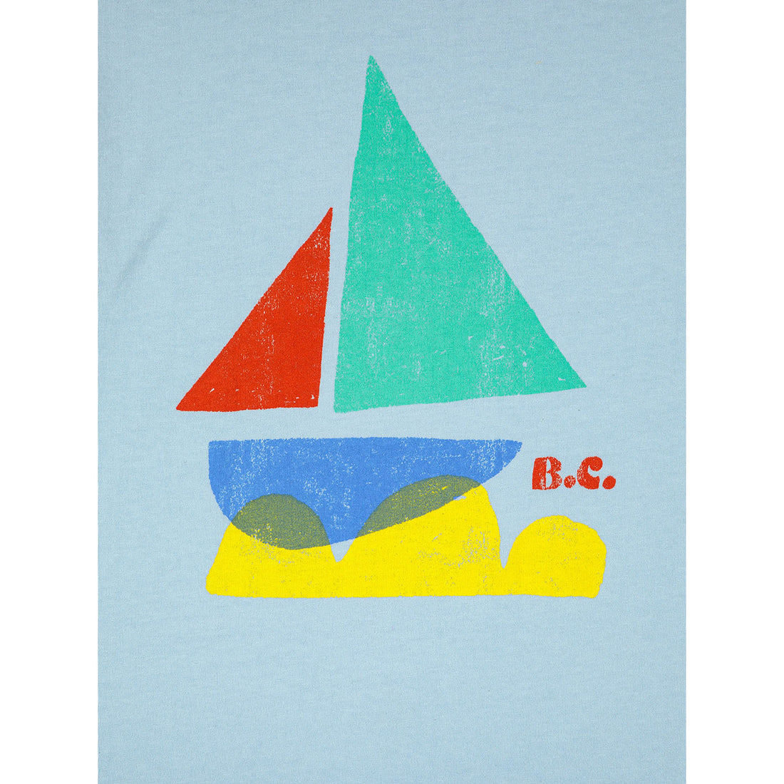 Bobo Choses Multicolor Sail Boat T-Shirt