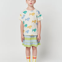Bobo Choses Multicolor Fish All Over T-Shirt