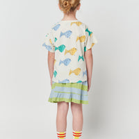 Bobo Choses Multicolor Fish All Over T-Shirt