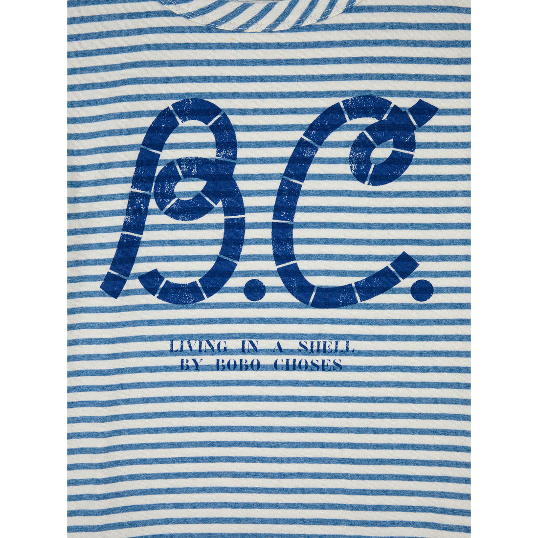 Bobo Choses Blue Stripes T-Shirt