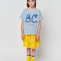 Bobo Choses Blue Stripes T-Shirt