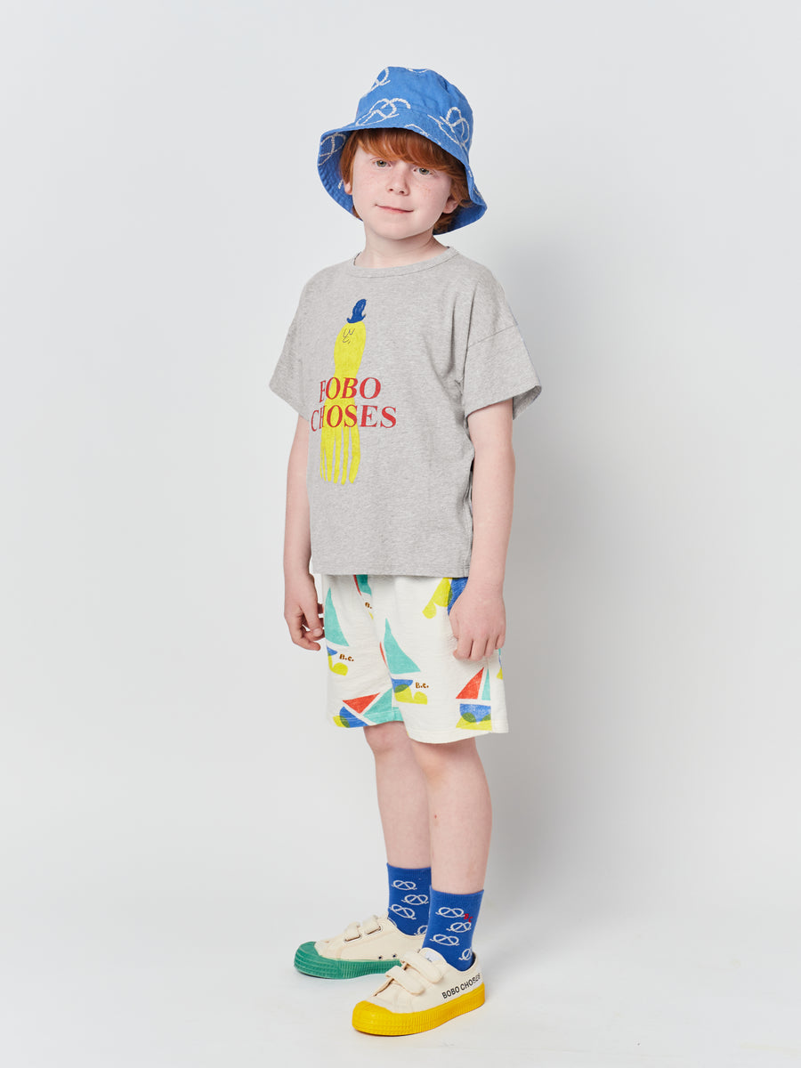 Bobo Choses Yellow Squid T-Shirt