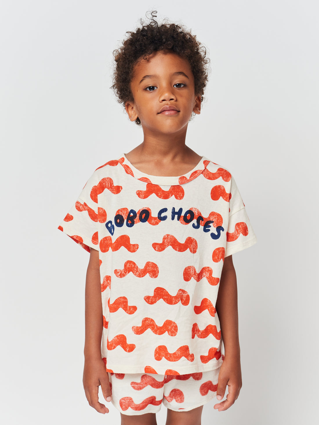 Bobo Choses Waves All Over T-Shirt