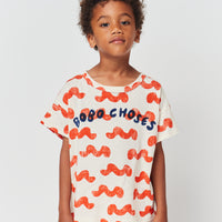 Bobo Choses Waves All Over T-Shirt