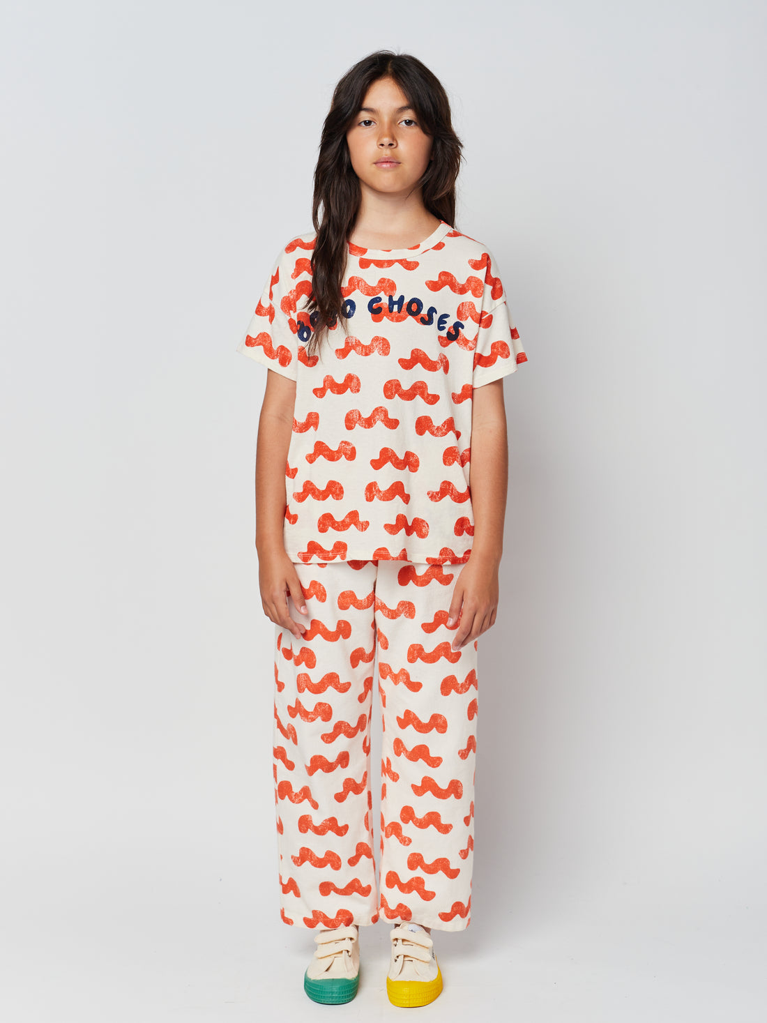 Bobo Choses Waves All Over T-Shirt