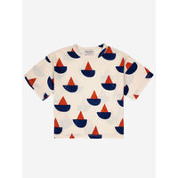 Bobo Choses Sail Boat Short Sleeve T-Shirt