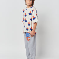 Bobo Choses Sail Boat Short Sleeve T-Shirt