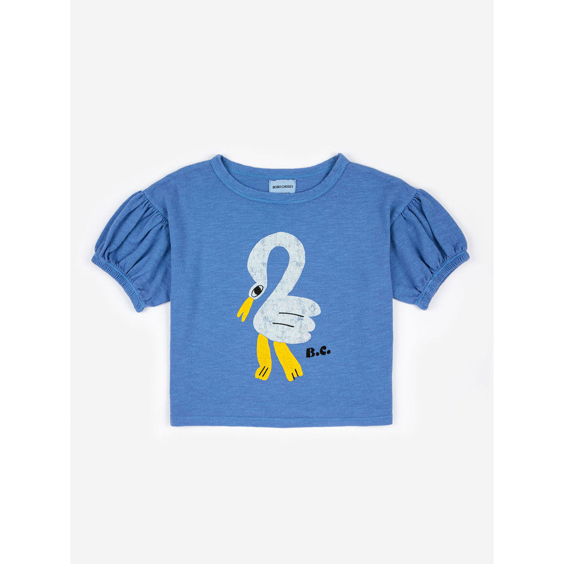 Bobo Choses Pelican Puffed Sleeve T-Shirt