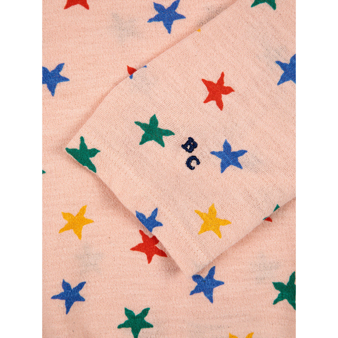 Bobo Choses Multicolor Stars All Over Long Sleeve T-Shirt