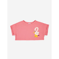 Bobo Choses Pelican Cropped Sweatshirt