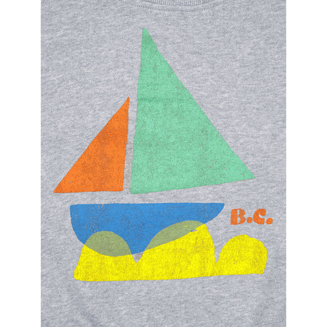 Bobo Choses Multicolor Sail Boat Sweatshirt
