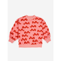 Bobo Choses Waves All Over Terry Sweatshirt