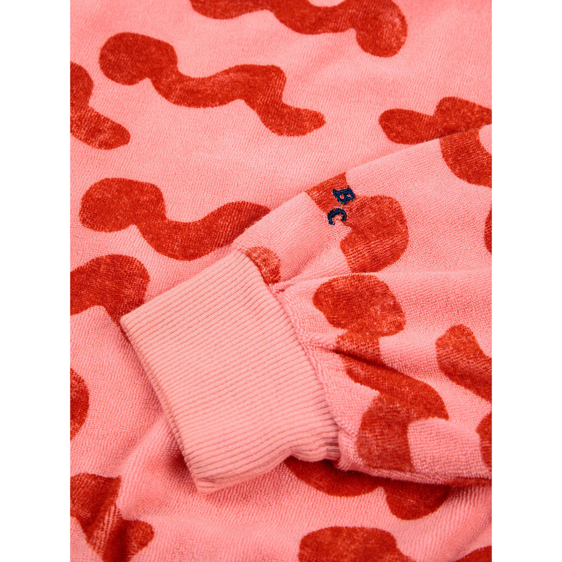 Bobo Choses Waves All Over Terry Sweatshirt