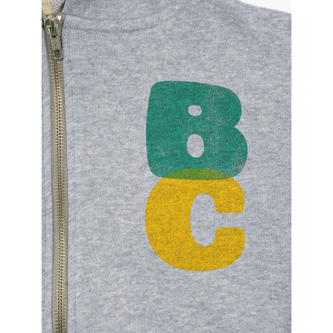 Bobo Choses Bobo Choses Color Block Zipped Sweatshirt