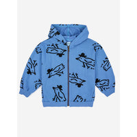 Bobo Choses Mr Birdie Zipped Sweatshirt