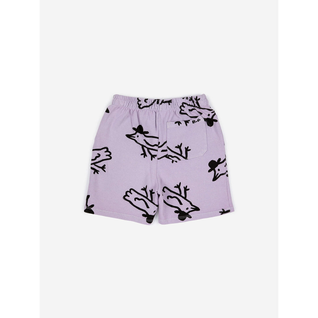 Bobo Choses Mr Birdie All Over Bermuda Shorts