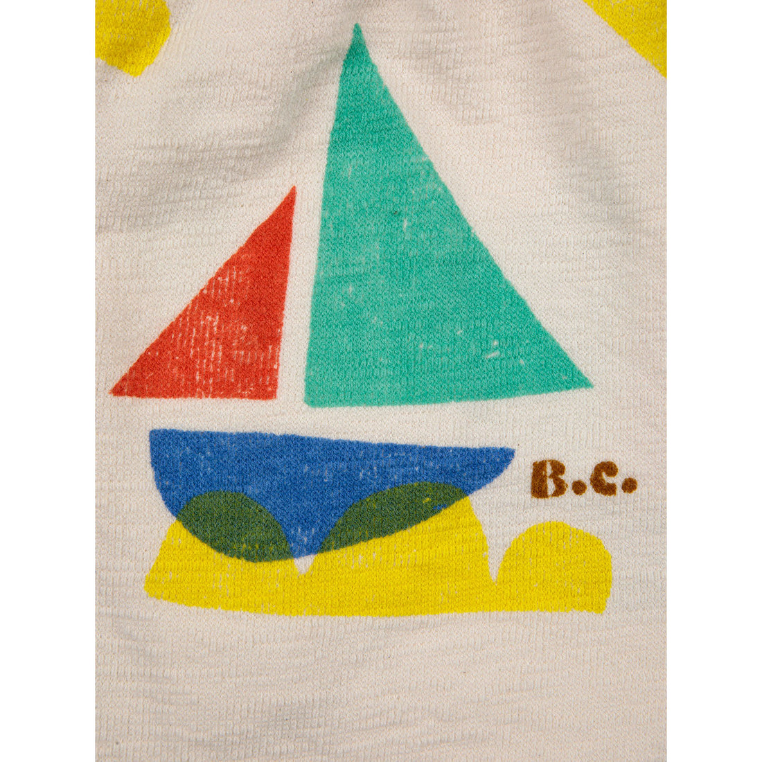 Bobo Choses Multicolor Sail Boat All Over Bermuda Shorts