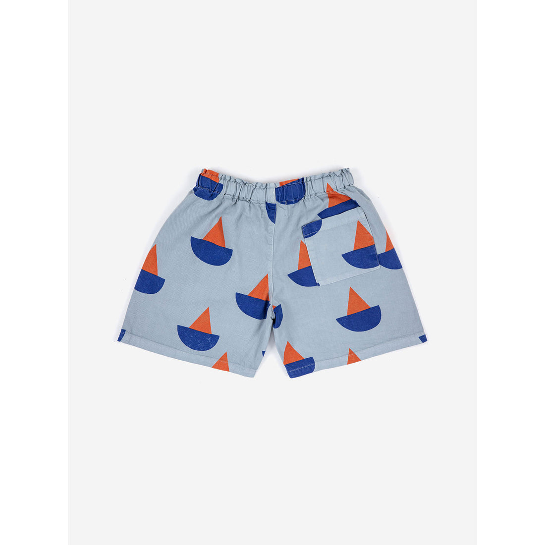 Bobo Choses Sail Boat All Over Woven Shorts