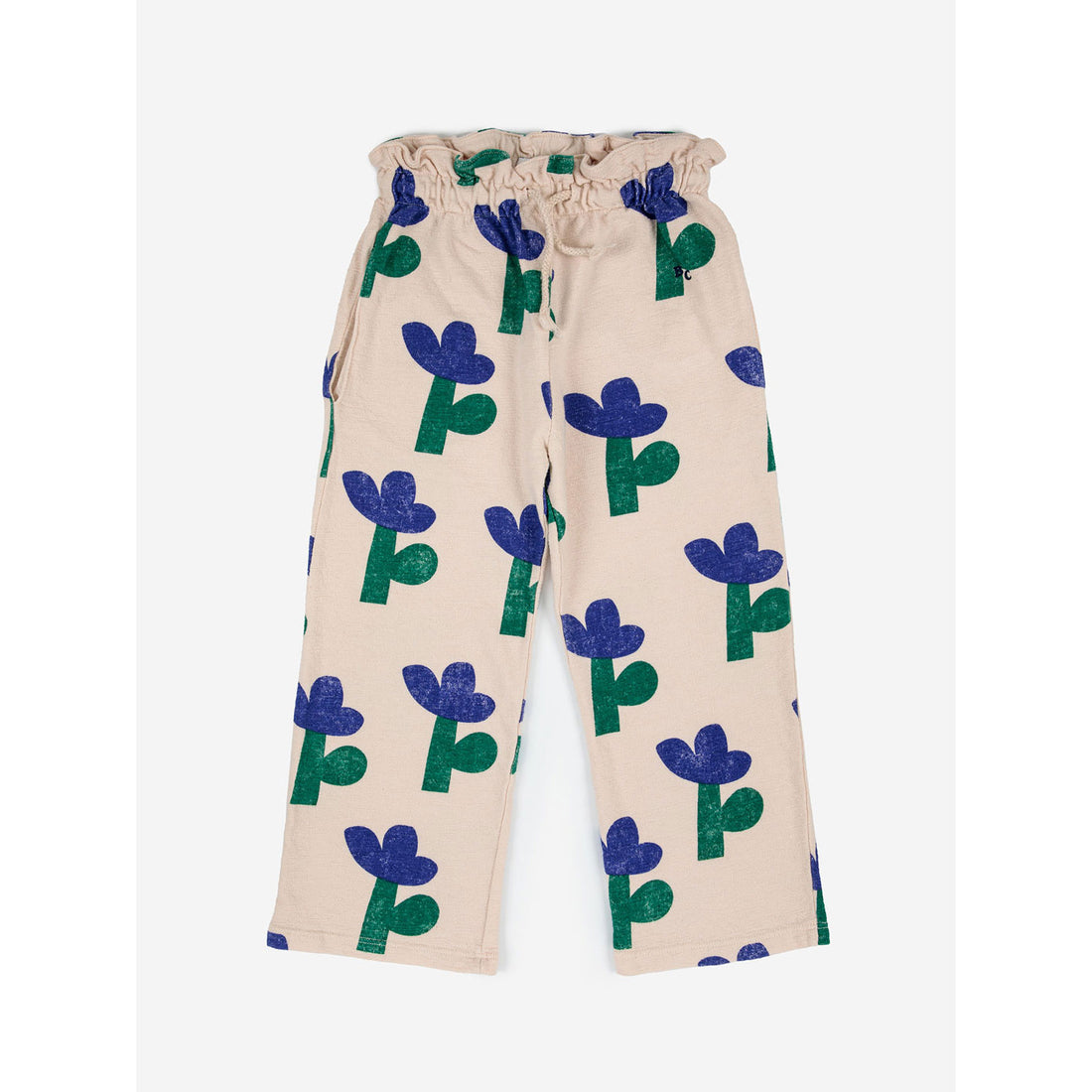 Bobo Choses Sea Flower All Over Gathered Jogging Pants
