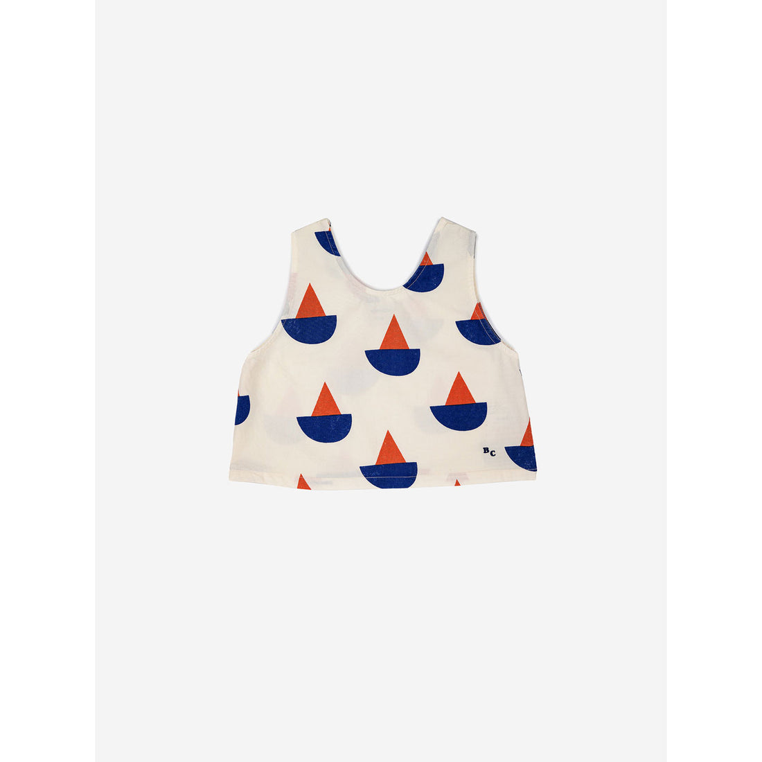 Bobo Choses Sail Boat All Over Woven Tank Top