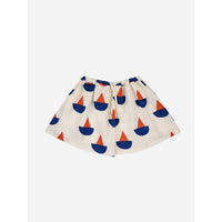 Bobo Choses Sail Boat All Over Woven Skirt