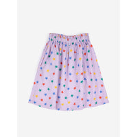 Bobo Choses Multicolor Stars All Over Woven Midi Skirt