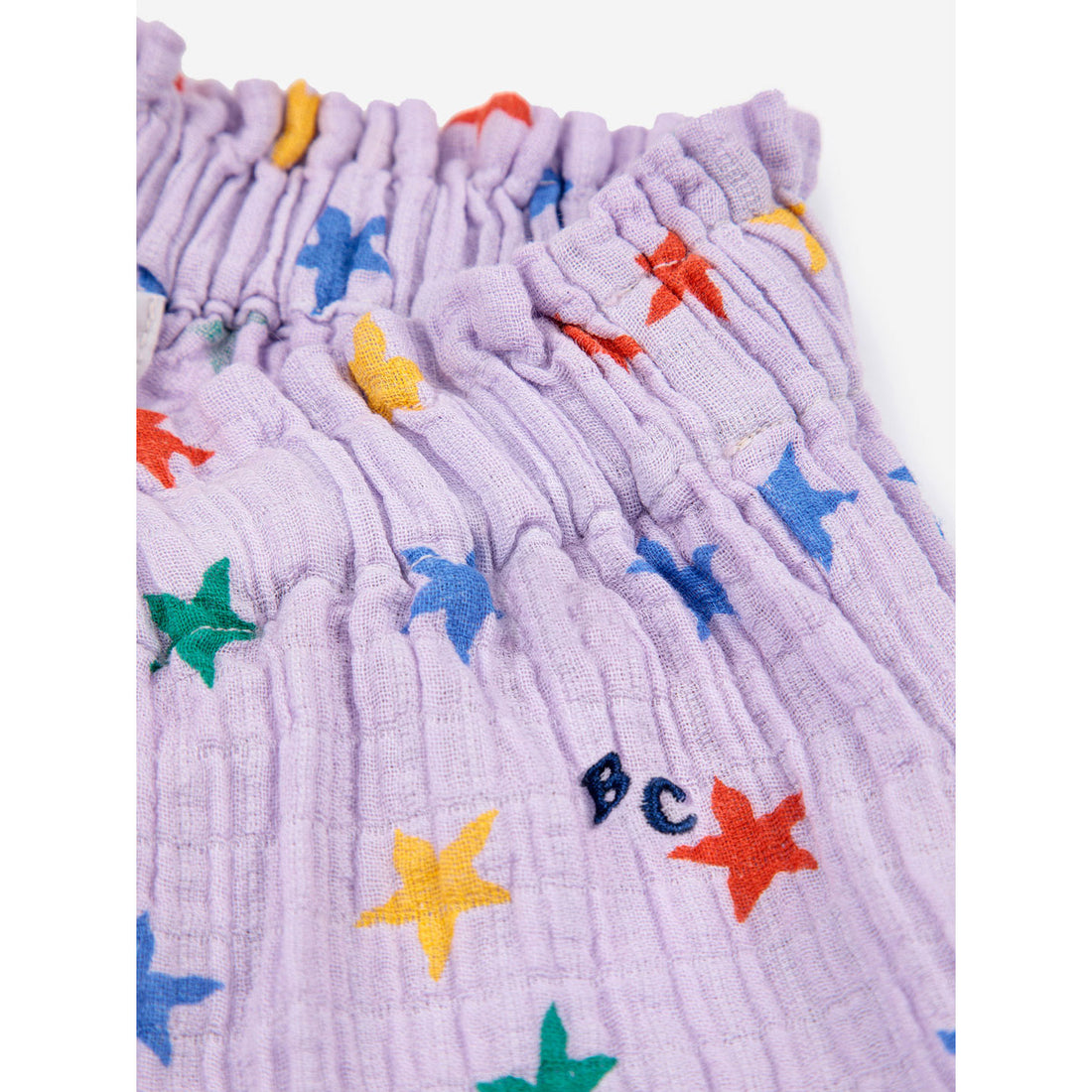 Bobo Choses Multicolor Stars All Over Woven Midi Skirt