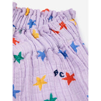 Bobo Choses Multicolor Stars All Over Woven Midi Skirt