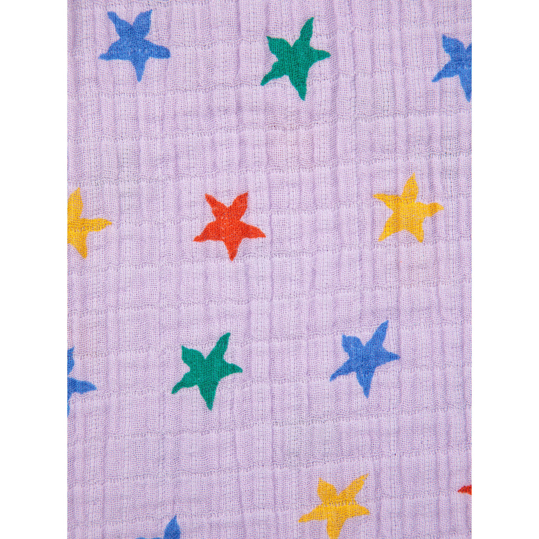 Bobo Choses Multicolor Stars All Over Woven Midi Skirt