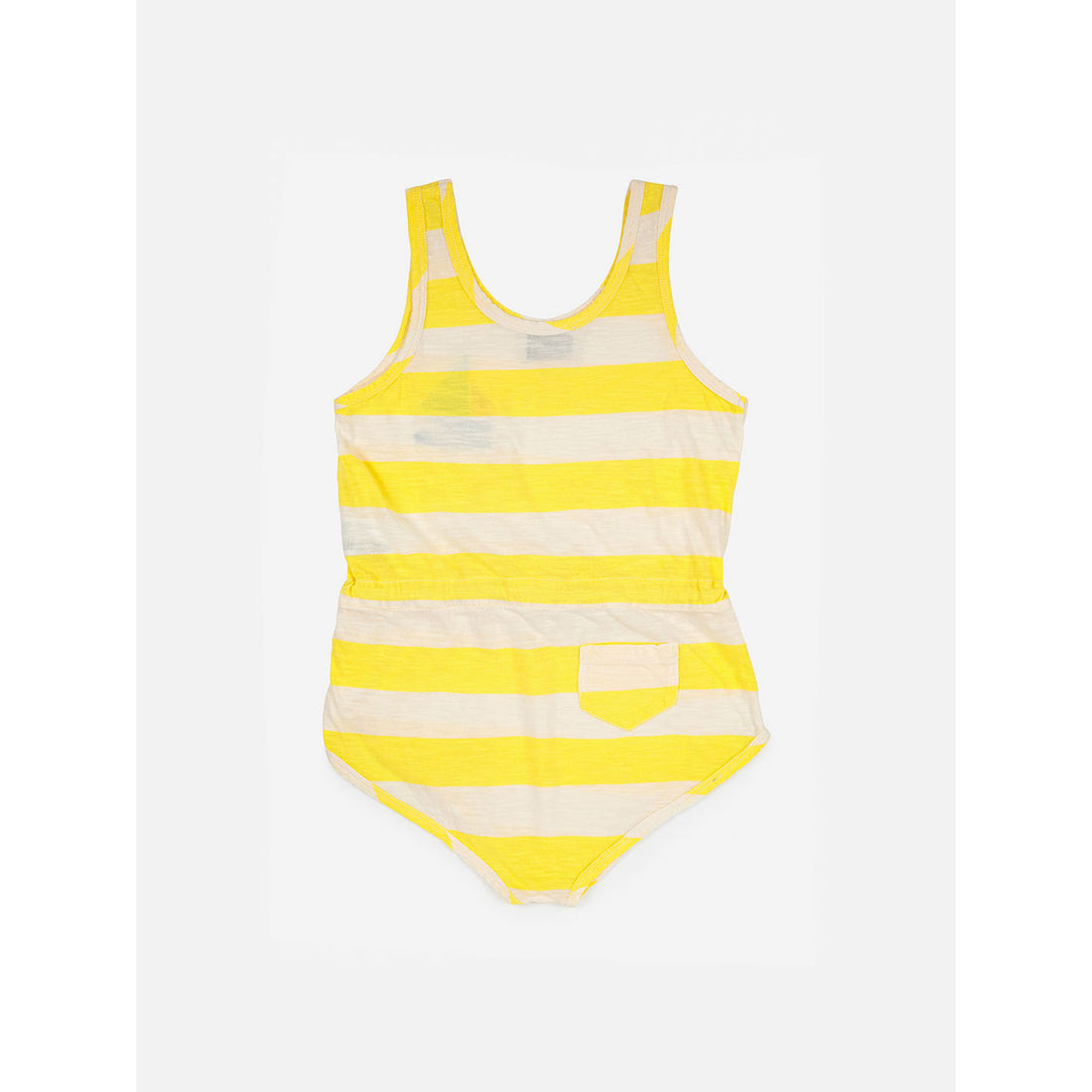 Bobo Choses Yellow Stripes Playsuit