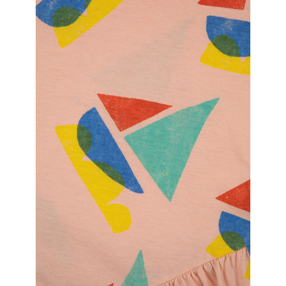Bobo Choses Multicolor Sailboat Ruffle Dress
