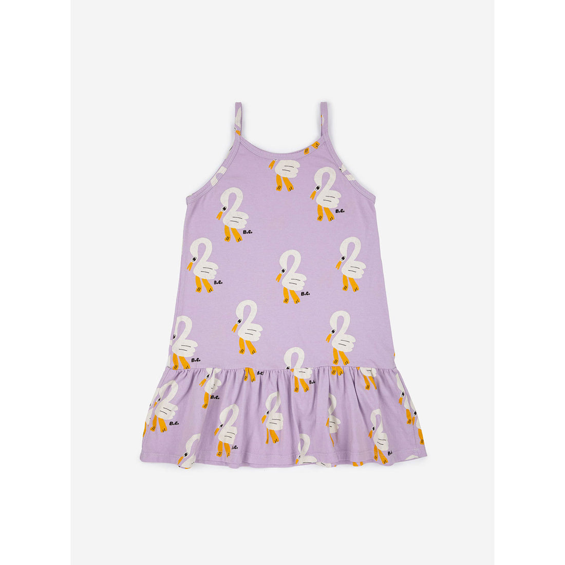 Bobo Choses Pelican All Over Strap Dress