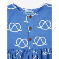 Bobo Choses Sail Rope All Over Woven Dress