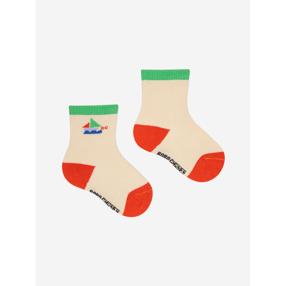 Bobo Choses Multicolor Sail Boat Long Baby Socks