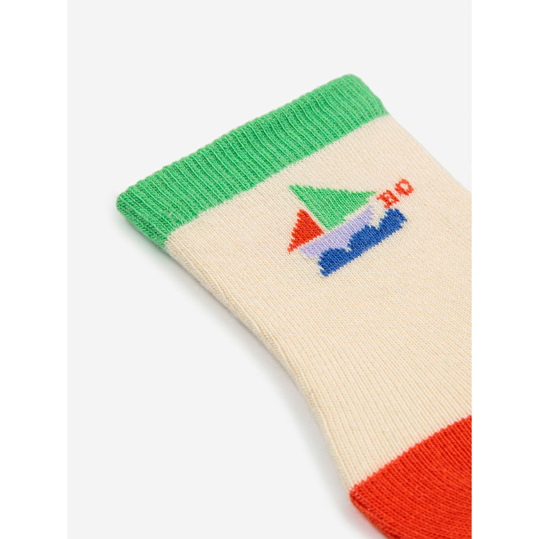 Bobo Choses Multicolor Sail Boat Long Baby Socks