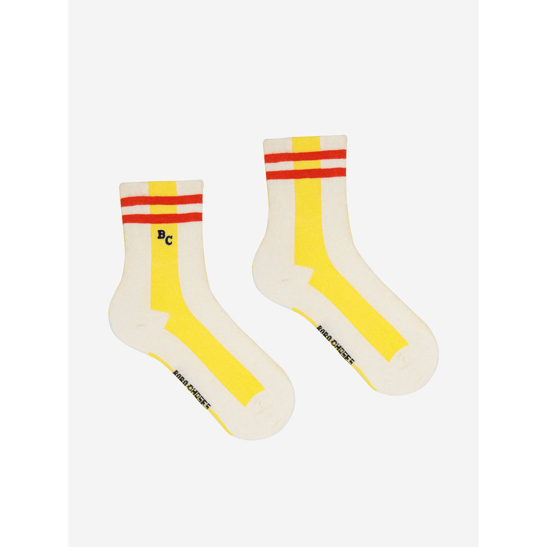 Bobo Choses Yellow Stripes Long Socks