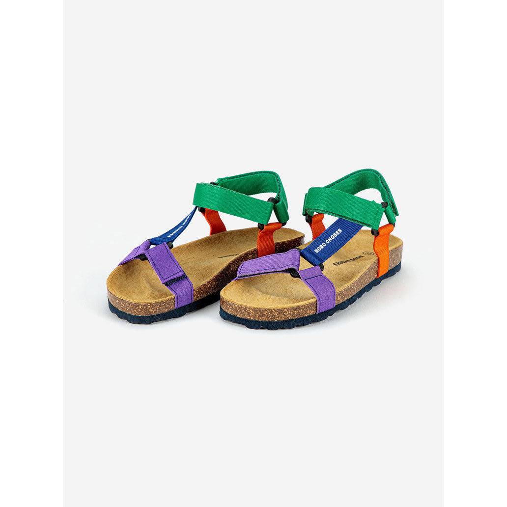 Bobo Choses Color Block Straps Sandals