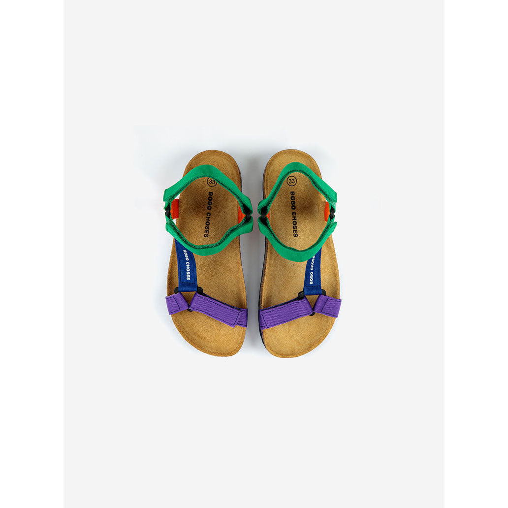 Bobo Choses Color Block Straps Sandals