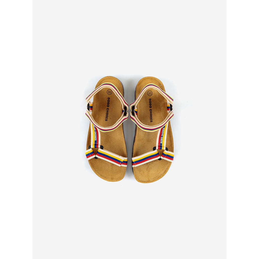 Bobo Choses Color Stripes Straps Sandals