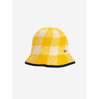 Bobo Choses Checkered Crochet Hat